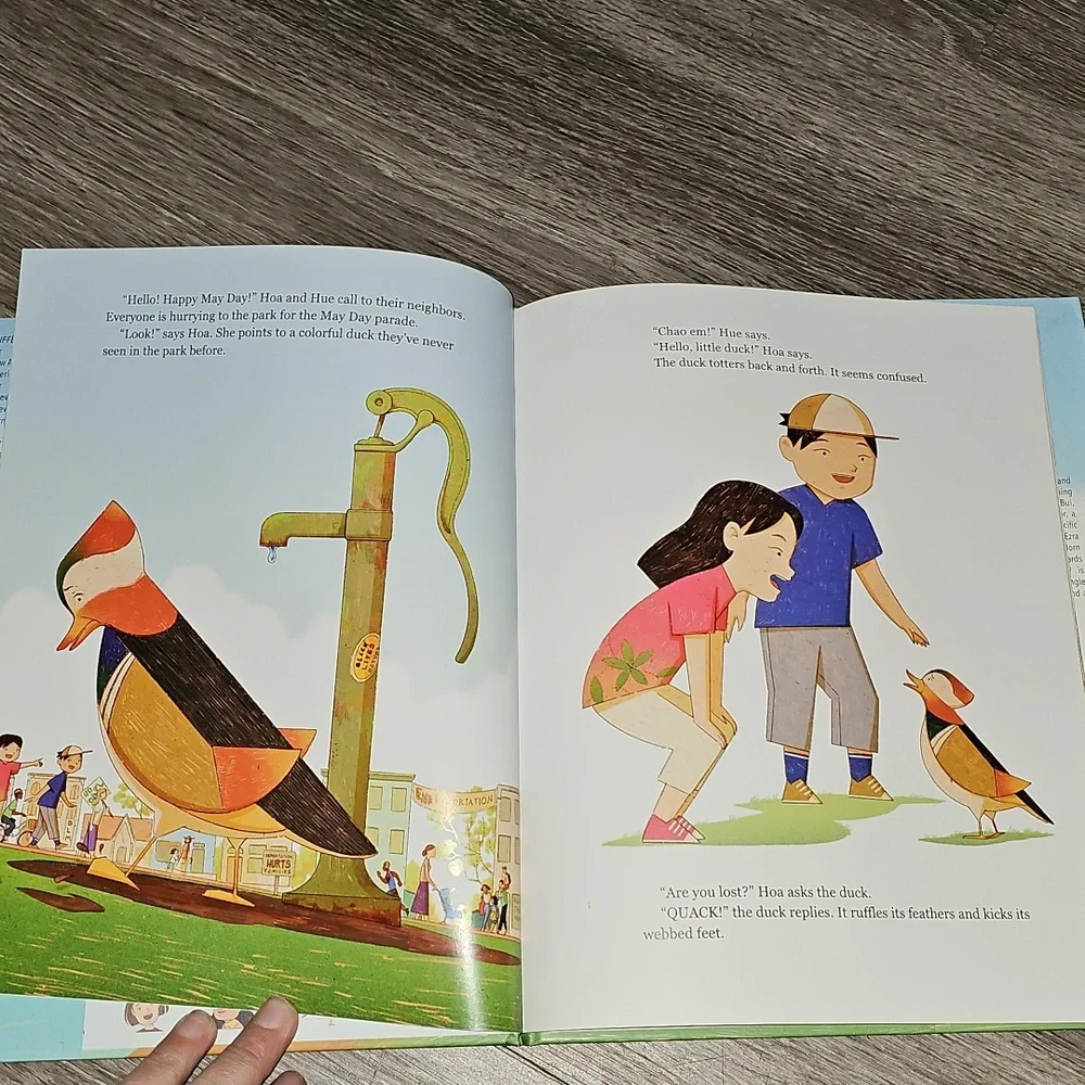 Hello, Mandarin Duck! Children's Book, Hard Cover, NEW condition!!